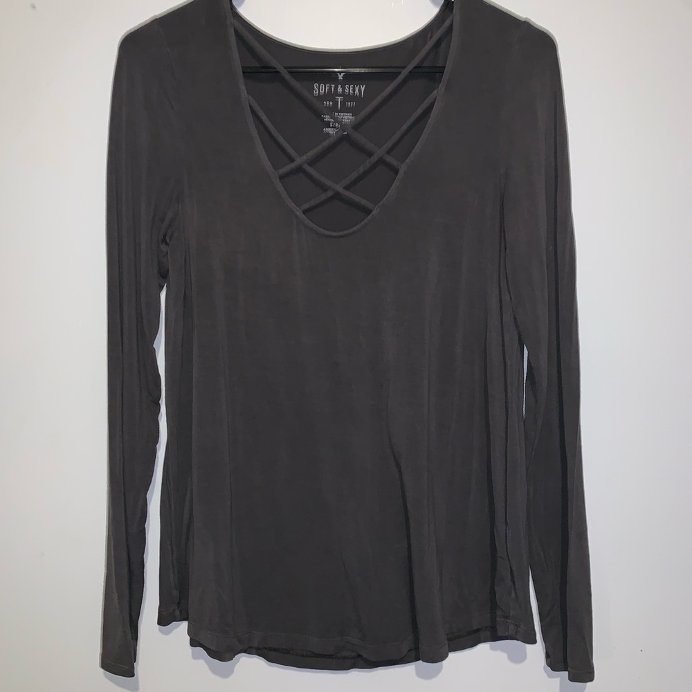 American Eagle Soft and Sexy long sleeve T